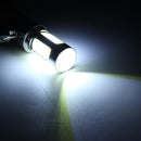 BA20D H16 4 COB LED White Bulb Light For Motor Bike Moped Scooter ATV Headlight