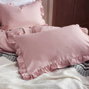 3PCS Concise Nordic Style Bedding Set Twin Queen King Size Quilt Cover Pillowcase Bedding Sets