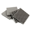 6Pcs 30x30x4cm Acoustic Soundproofing Foam Tiles Convoluted Egg Studio Sound Insulation Cotton