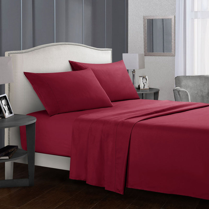 Luxury Bed Sheets Softest Bedding Sets Collection Deep Pocket Wrinkle & Fade Resistant