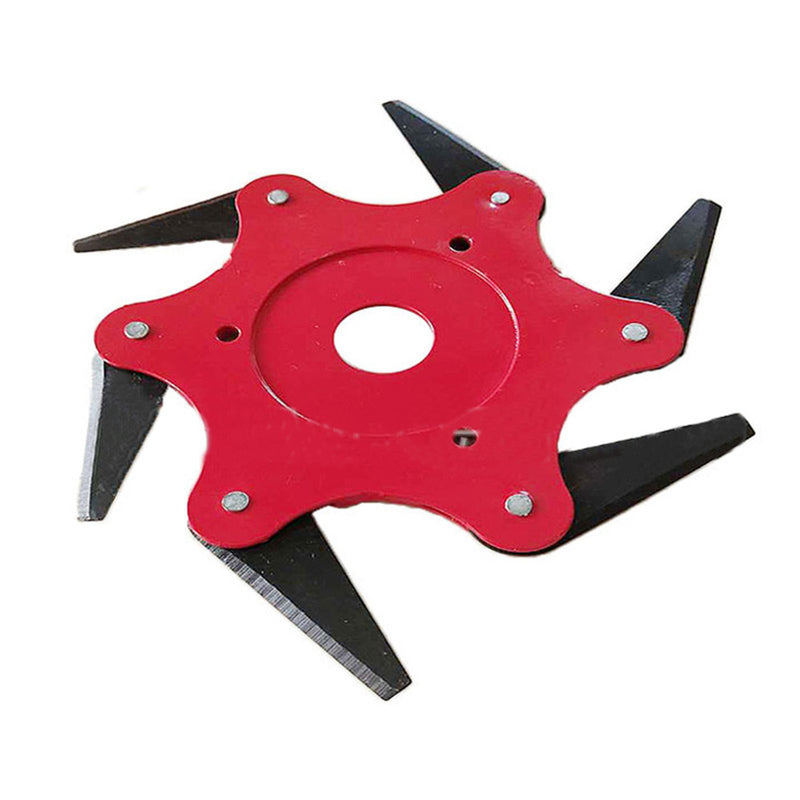 Trimmer Head with 6 Steel Razor Chain Grass Cutter For Lawn Mower