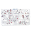 300 Pcs 2pF-0.1F Ceramic Capacitors Kit With Component Box