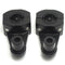 7/8 inch 22mm Motorcycle Handlebar Riser Handle Fat Bar Mount Clamps Bracket Black Aluminum
