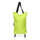 30L Portable Folding Shopping Trolley Cart Storage Bag Luggage Wheels Basket Outdoor Travel