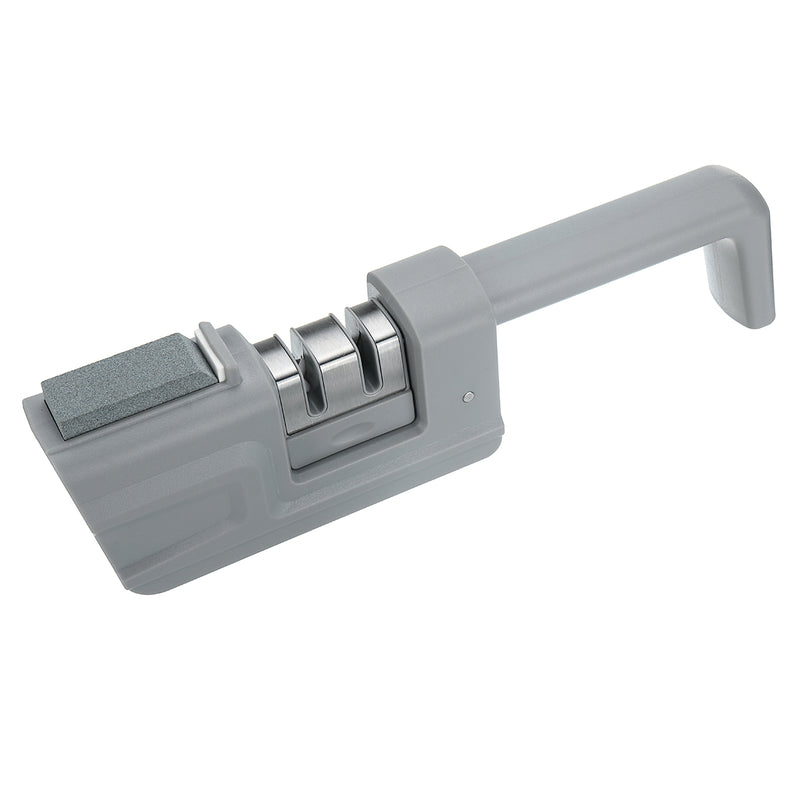 4 in 1 Folding Knife Scissors Sharpener Stone Professional Kitchen Steel Ceramic