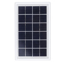 5W 6V Solar Panel With DC 3M Cable Multi-used Solar Power Panel For Street Lighting Monitoring Lighting System