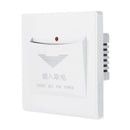 40A 220V Insert Card Switch Intellingent Wall Socket Switch Home