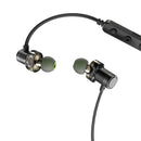 Awei X670BL Wireless bluetooth Earphone Dual Dynamic Drivers Bass Waterproof Sports Headphone
