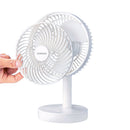 KONKA KF-06U01A Desktop Low Noise Fan Arc Backflow Net Cover USB Charging Four Speed Wind