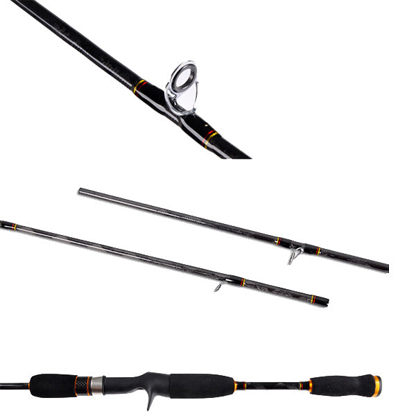 LEO Aurora Lure Casting Telescopic Fishing Pole 1.65M 1.8M 1.98M 2.1M Carbon Fishing Rod