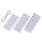 60pcs 3V SMD Lamp Beads with Optical Lens Fliter and 2M Wire for 32-65 inch LED TV Repair