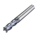 2/3/4/5/6/8/10mm Milling Cutter Tungsten Steel Coated 4 Flutes End Mill Cutter CNC Tool