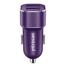 Introsan 4.8A Fast Charging Dual USB Car Charger for Samsung Xiaomi Huawei for iPhone