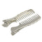 10pcs Comb Shape Alloy Hair Accessories Silver Antique Bronze Black Rhodium Color for Women Girls