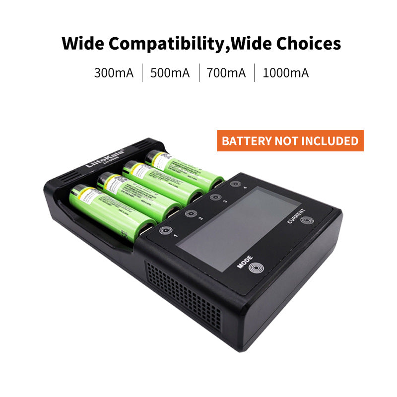 LiitoKala lii-500S LCD Screen Display Smartest Lithium And NiMH Battery Charger 18650 26650