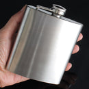 7oz Stainless Liquor flagon Retro Rum Whiskey Alcohol Pocket Flask with Funnel