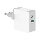 Bakeey QC3.0 PD Type-C Dual USB Fast Charging USB Charger Adapter For iPhone X XS Xiaomi Mi9 Redmi 7A Huawei P30