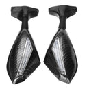 Motorcycle Rearview Mirrors With LED Turn Signal Light For KAWASAKI NINJA 650R 500R 250R 636