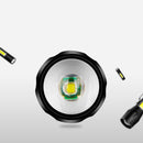 SHNEYU 7099 LED+COB 3Modes Zoomable USB Rechargeable Mini LED Tactical Flashlight Outdoor Waterproof Multifunctional Flashlight