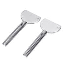 2Pcs Metal Tube Squeezer Keys Toothpaste Color Dye Cosmetic Oil Paint Cream U Shape Wringer Roller