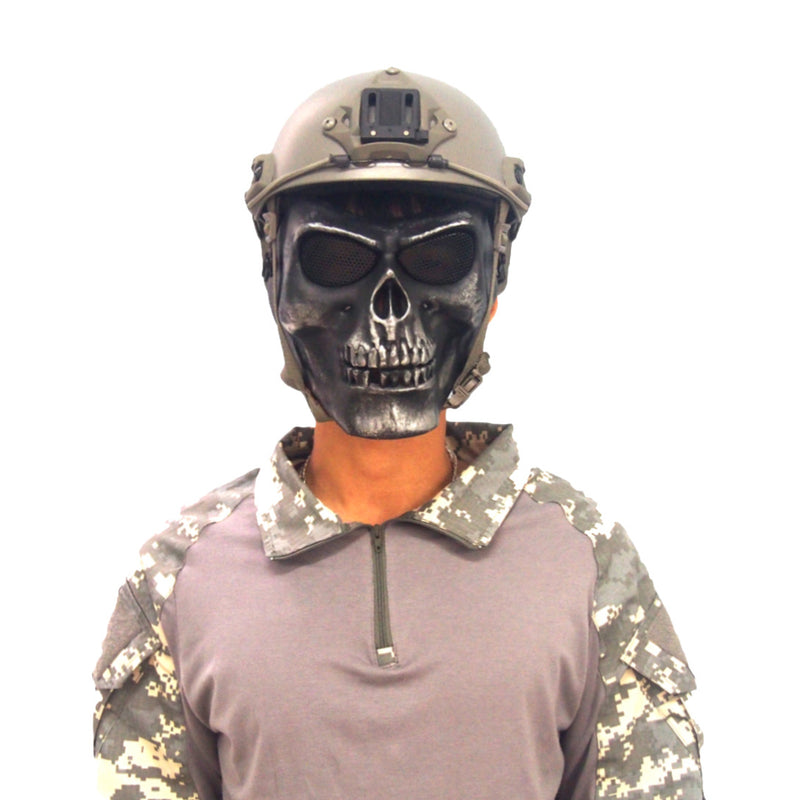 Outdooors CS Face Mask Masque Skull Style Airsoft War Game Guard Protection