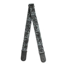 Flanger Electric Acoustic Guitar Strap Vintage National Style PU Leather Strap with Guitar Pick Holder