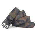 XMUND XM-TB01 125cm Punch Free Magnetic Buckle Belt Quick Release Nylon Leisure Belt Tactical Belt