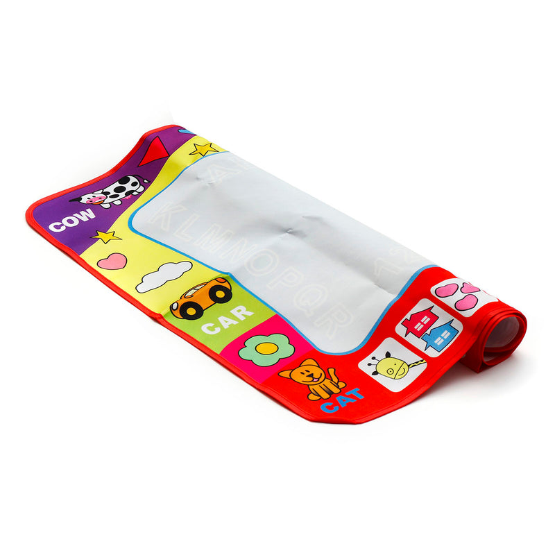 80x60cm Baby Kid Doodle Mat Magic Water Drawing Painting Writing Mat Pad Board Educational Toys Gift with 2 Pens