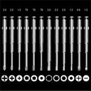 YZ-022 12 in 1 Hexagonal Screwdriver Repair Tool Set For DJI Phantom 3 4 RC Models