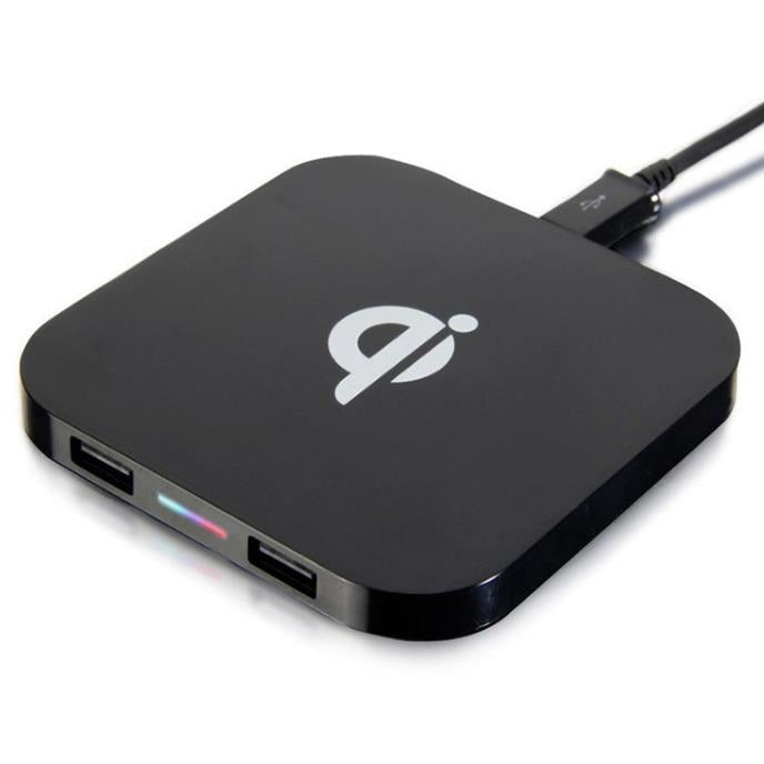 Bakeey Q8 Universal Dual USB Qi Wireless Charger Pad For Samsung Galaxy S8 S7 Note 8