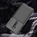 For OnePlus 7T Pro Case Bakeey Luxury Carbon Fiber Shockproof Anti-fingerprint Silicone Protective Case