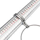 Silver Zinc Alloy Ring Sizer Mandrel Stick Finger Gauge Measure Jewelry Tools Kit