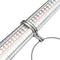 Silver Zinc Alloy Ring Sizer Mandrel Stick Finger Gauge Measure Jewelry Tools Kit