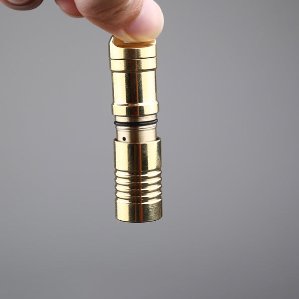 KESHUN 180 Lumens LED Flashlight USB Waterproof Keychain Light Pocket Lamp