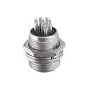 GX12 6 Pin 12mm Male & Female Wire Panel Circular Connector Aviation Socket Plug
