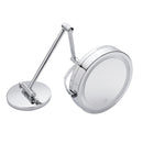 Led Makeup Mirrors With LED Light Folding Wall Mount Vanity Mirror 10x