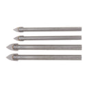 JIMI Upgrade 4Pcs 6/8mm Drill Bits Alloy Steel Triangle Drill Bit for Ceramic Wall Glass Concrete Hole Opener