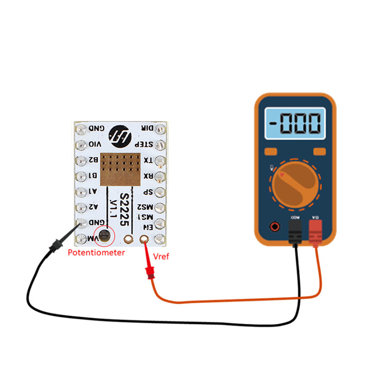 TMC2225 V1.1 SuperSilent Stepper Motor Driver Replace DRV8825 for 3D Printer Part