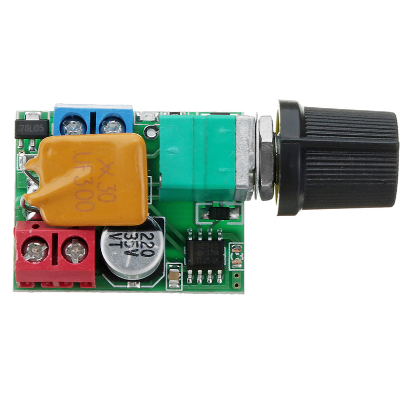 5pcs DC 5V To 35V 5A Mini Motor PWM Speed Controller Ultra Small LED Dimmer Speed Switch Governor
