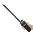 AR-152A Tactical Antenna SMA-Female Dual Band VHF UHF 144/430Mhz Foldable for Walkie Talkie