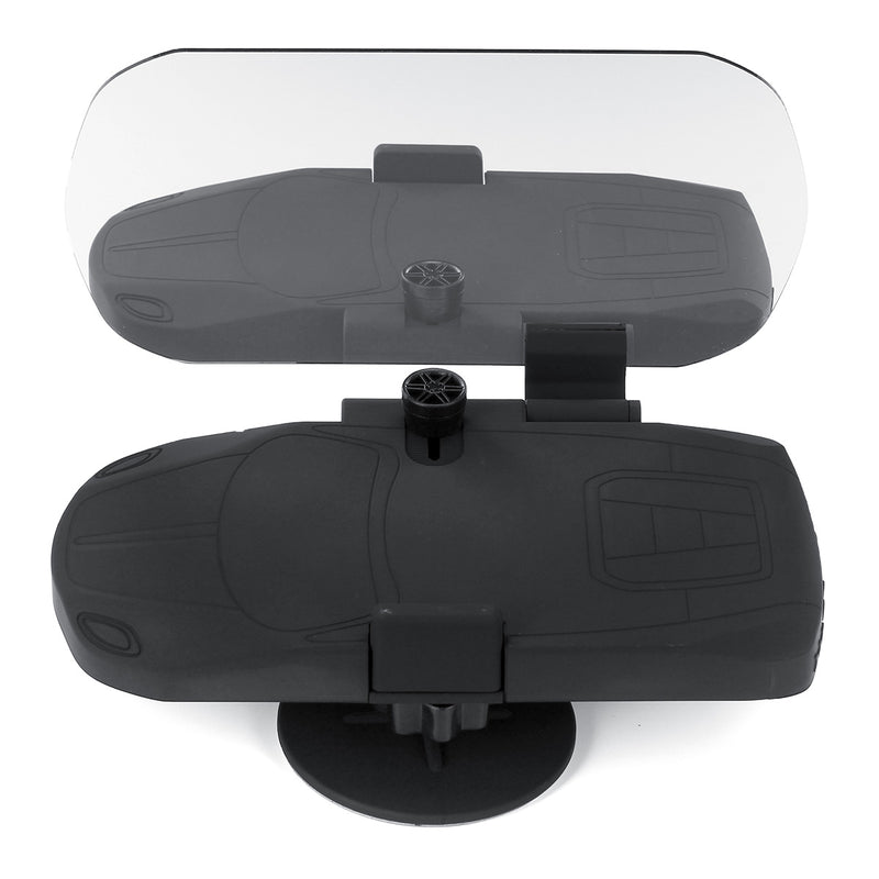 10W Qi Wireless Charger Car Hub Head-up Navigation Display Phone Holder For iPhone Samsung Huawei Xiaomi