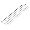 4Pcs Borosilicate Glass Blowing Tube 150mm x 10mm x 2.2mm