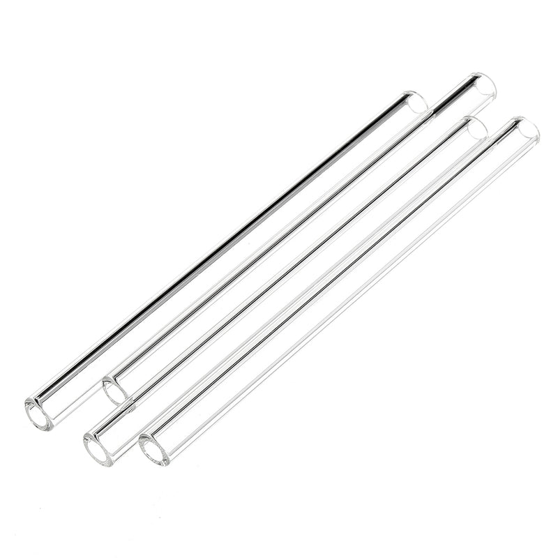 4Pcs Borosilicate Glass Blowing Tube 150mm x 10mm x 2.2mm