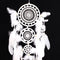 White Lace Flower Dream Catcher Wind Chimes Indian Style Feather Pendant Dream Catcher Decorations