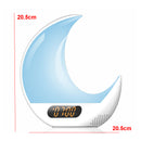 Snooze Alarm Wake Up SAD Light Clock kids Night Light 7 Colored Sunrise Simulation and Sunset Fading
