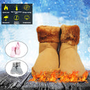 USB Fast Charging Waterproof Electric Heating Shoes Winter Warmer Shoes Climbing Skiing Shoes
