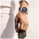DOM M-11D Waterproof Men Wrist Watch Stainless Steel Business Style Quartz Watches