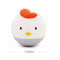 Home Creative Tumbler Cartoon Silicone Cuckoo Chicken Night Light Patting Lamp Bedside Baby Sleep Night Light