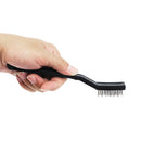 3Pcs Anti-static Metal Rust Clean Tools Mini Wire Brush Set Steel Brass Nylon Brush Cleaning Polishing Detail Home Kitchen Kit