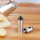 Stainless Steel Oiler Oil Spray Refillable Bottles Fuel Injector Sprayer Pot Gravy Boats Kitchen Tools
